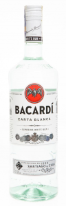 Bacardi Carta Blanca rum 1l