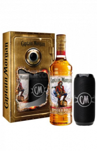 Captain Morgan Spiced Gold 35% 0,7l + reproduktor