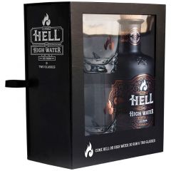 Hell or High Water XO 40% 0,7 l Rum + sklenice