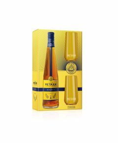 Metaxa 5 Star + 2 skleničky 70cl