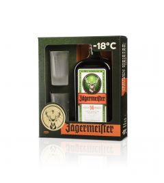 Jagermeister 0.7l+dárk.2xsklo