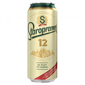 Staropramen 12 pivo ležák světlý 0,5l