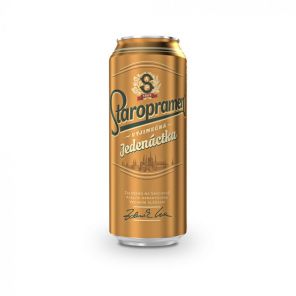 Staropramen 11 pivo ležák světlý 0,5l