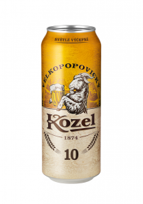 Velkopopovický Kozel Světlý 10 pivo výčepní 500ml