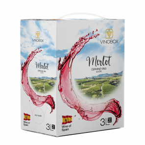 Merlot 3l BiB Špan. Vinobox