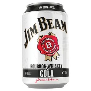 Jim Beam + Cola 0.33l plech