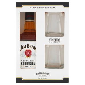 Jim Beam  0.7l +2xsklo