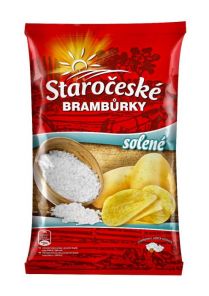 Staročeské brambůrky solené 80g