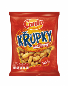 Křupky arašídové 50g     Canto