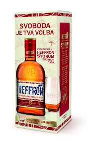 Rum Heffron 5y 0.5l 38% + 1sklo