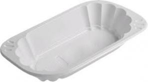 Plast miska na hran.250ml 100ks